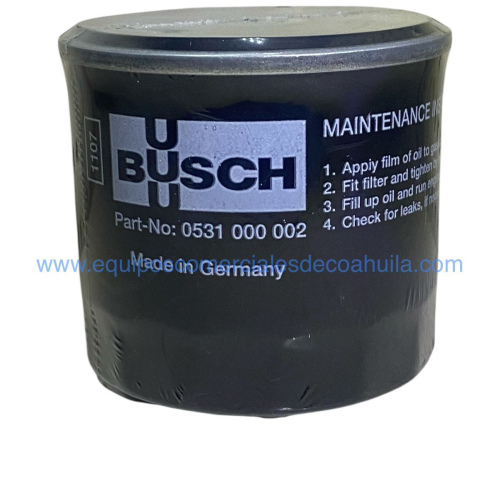 Filtro de aceite BUSCH